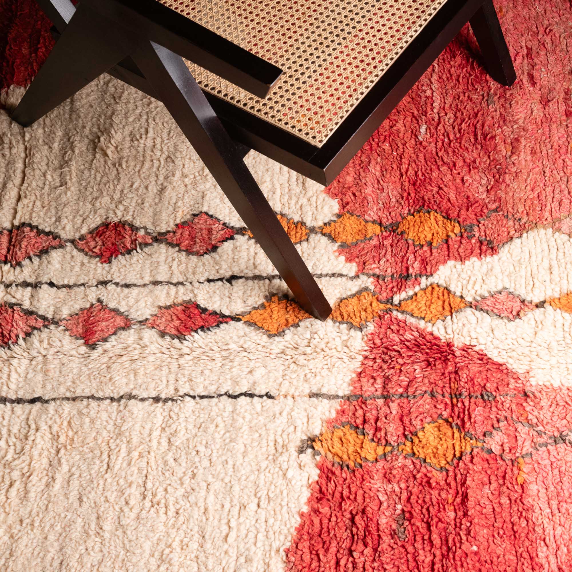 Azir - vintage boujad rug