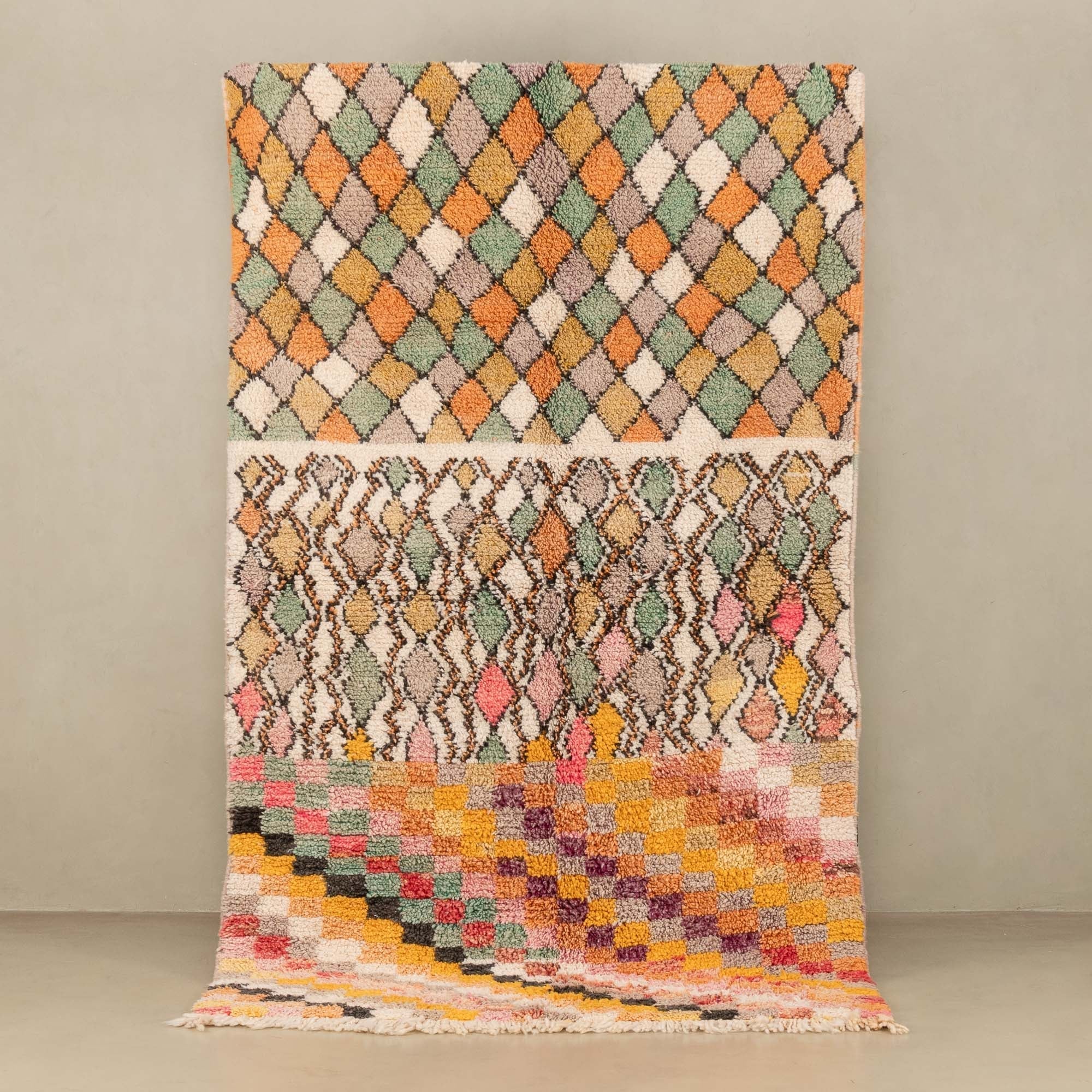 Rihab - vintage boujad rug