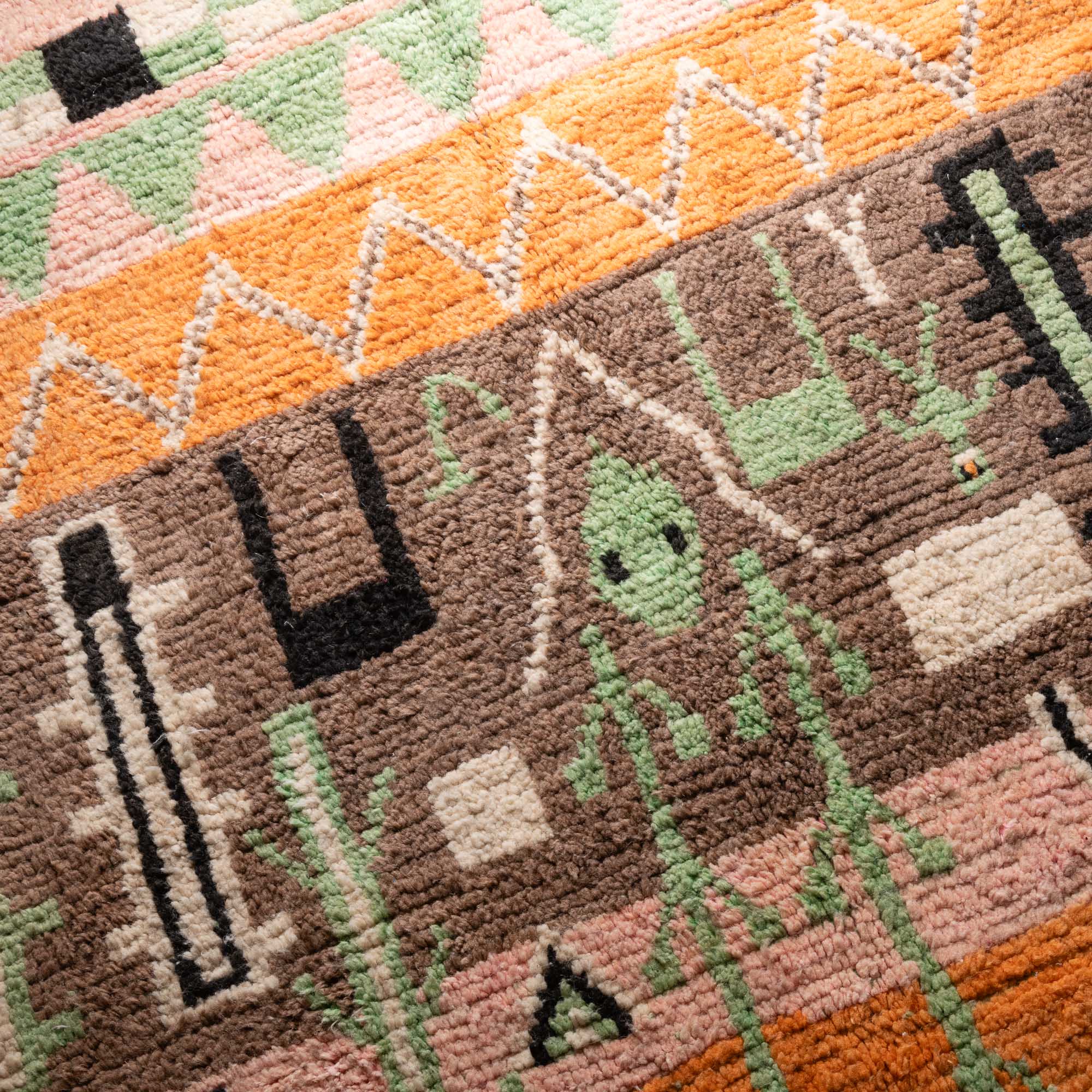 Saossana - vintage boujad rug