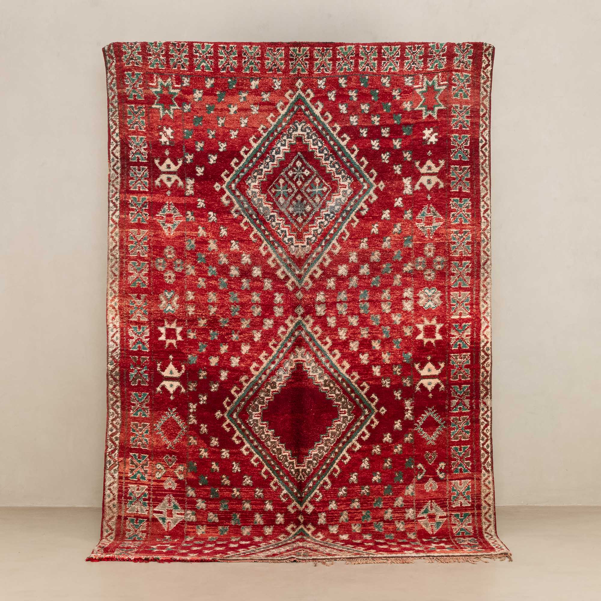 Oussa - vintage boujad rug