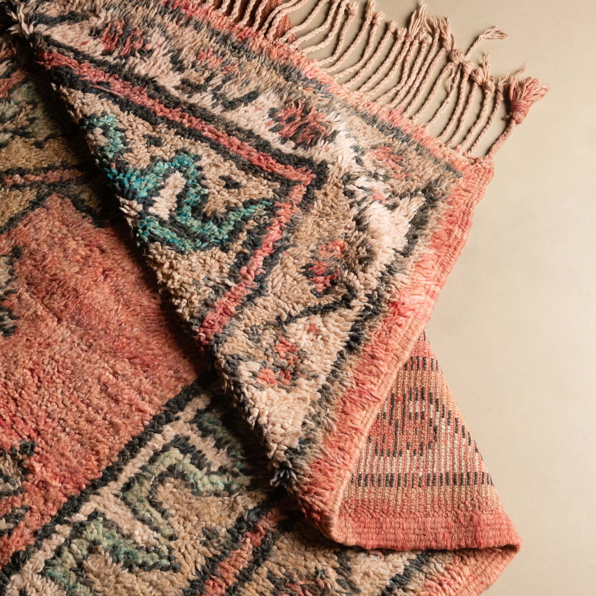 Tammam - vintage boujad rug