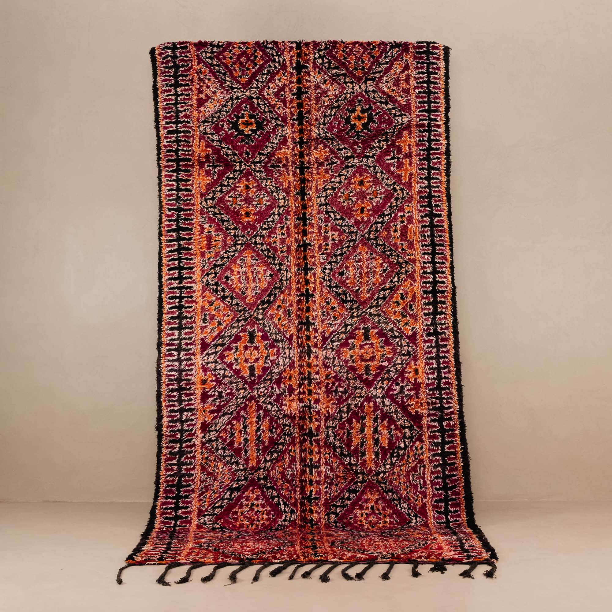 Rayhana - vintage beni mguild rug