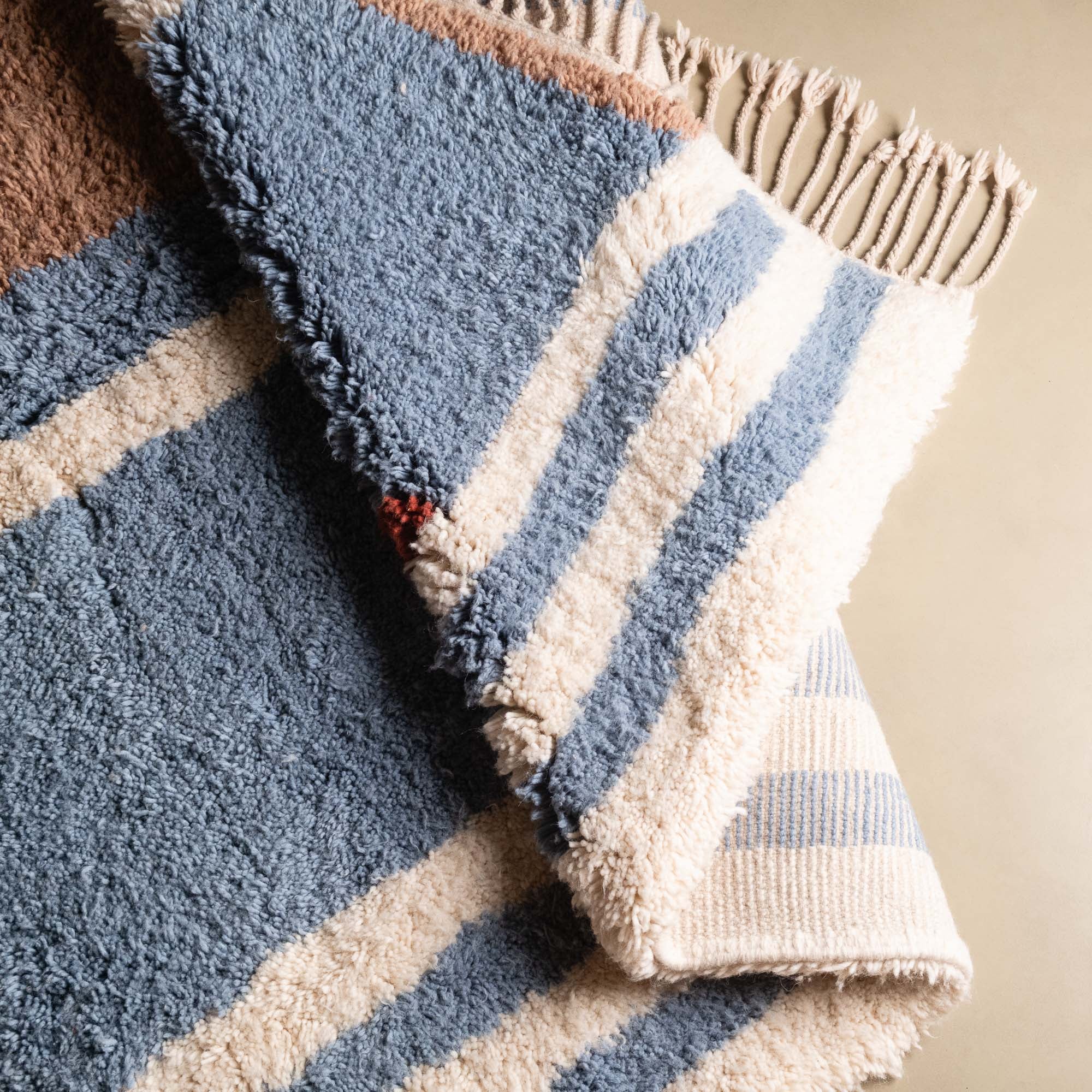 Ehsan - Shag Moroccan rug