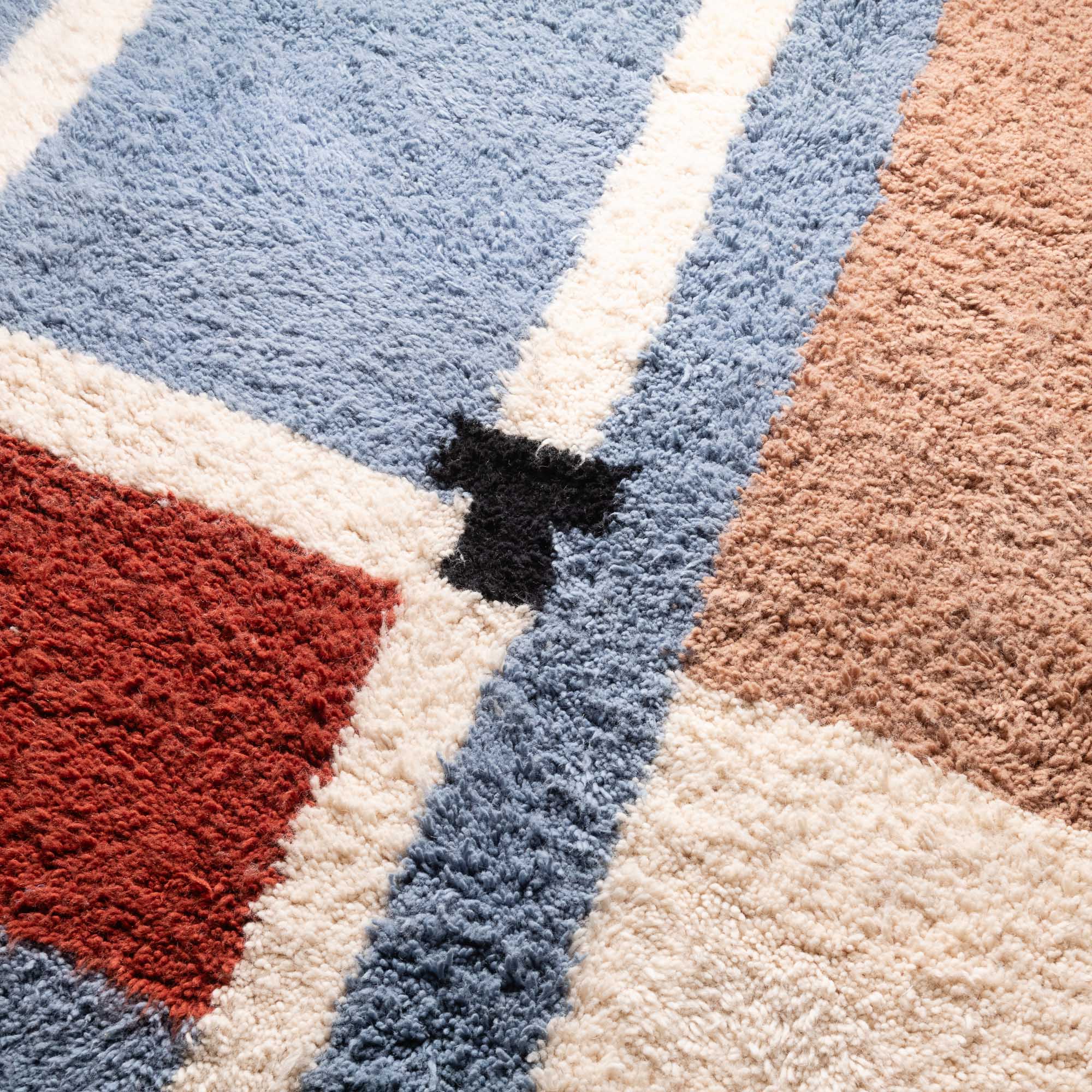 Ehsan - Shag Moroccan rug