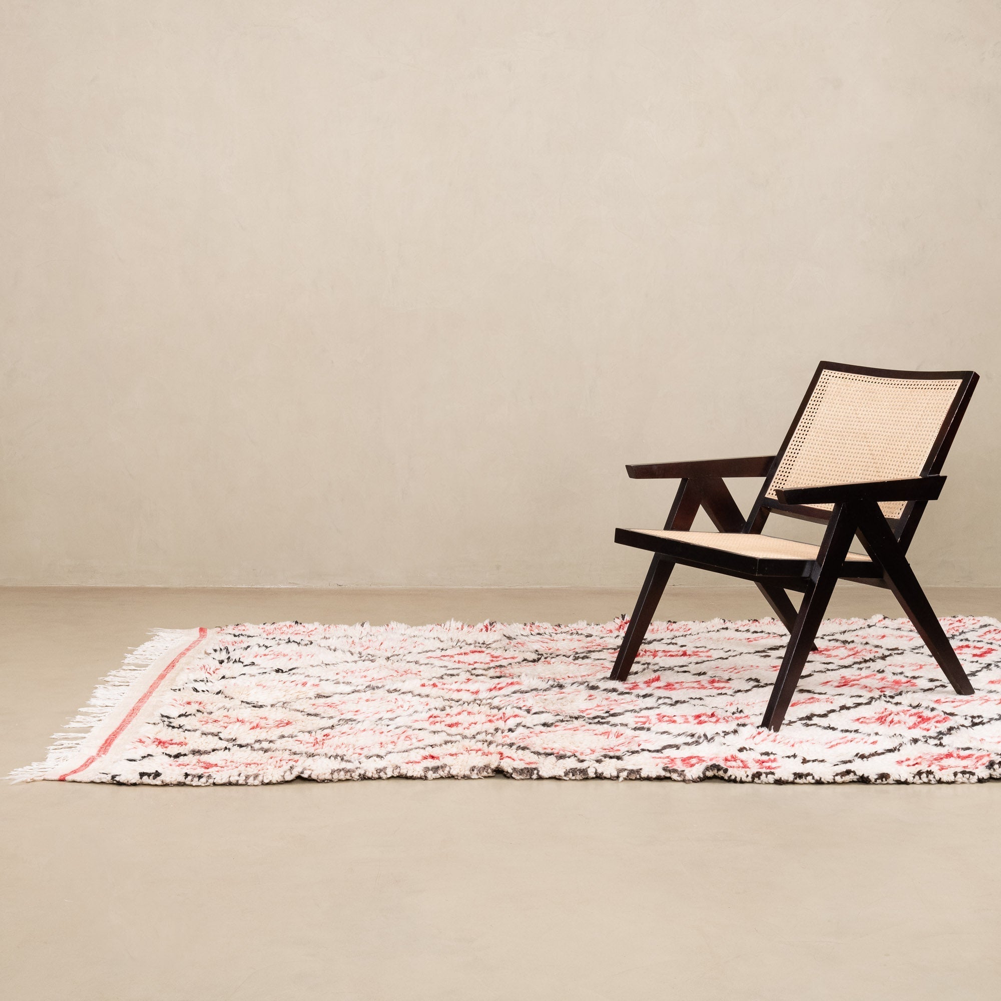 Asmaa - vintage beni ourain rug