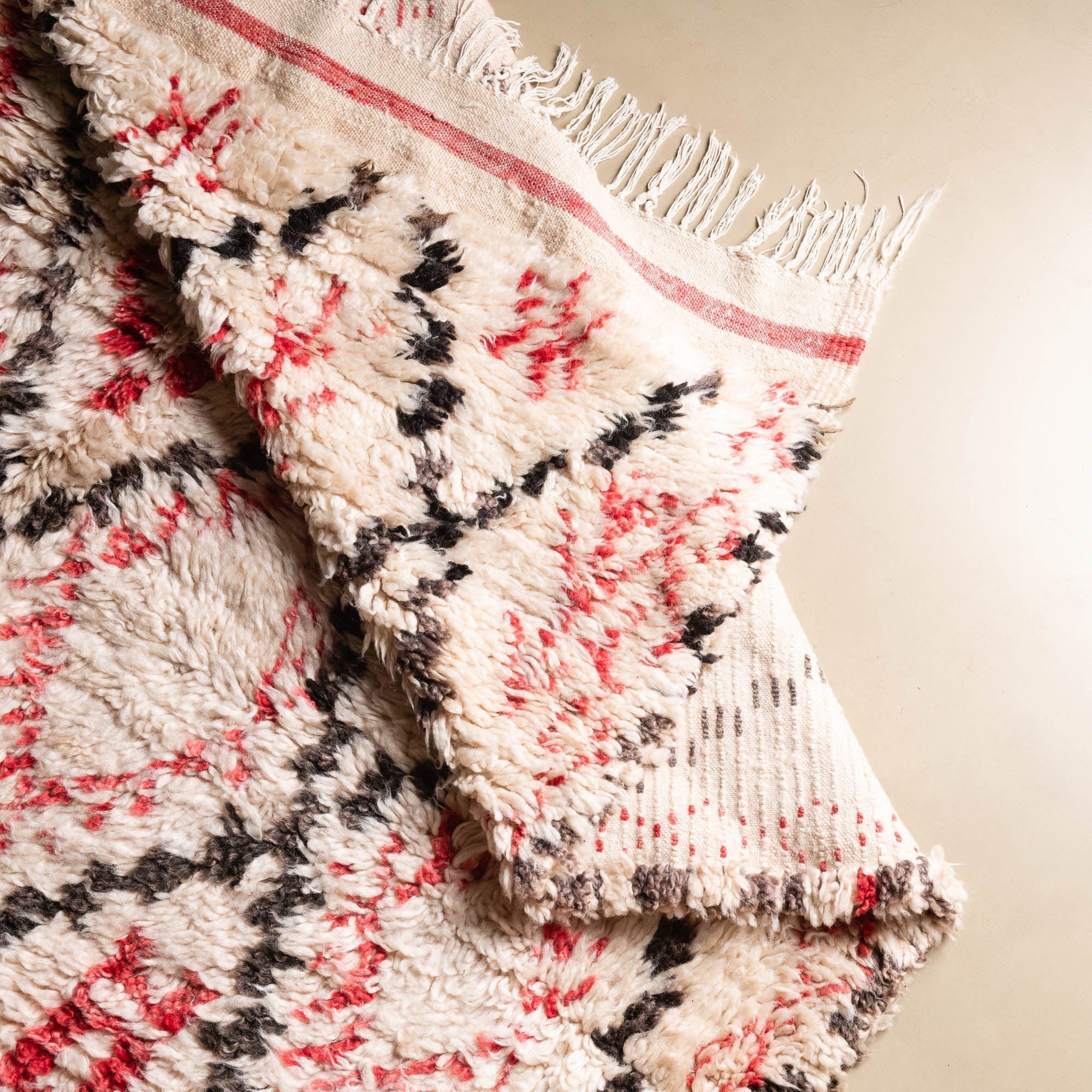 Asmaa - vintage beni ourain rug