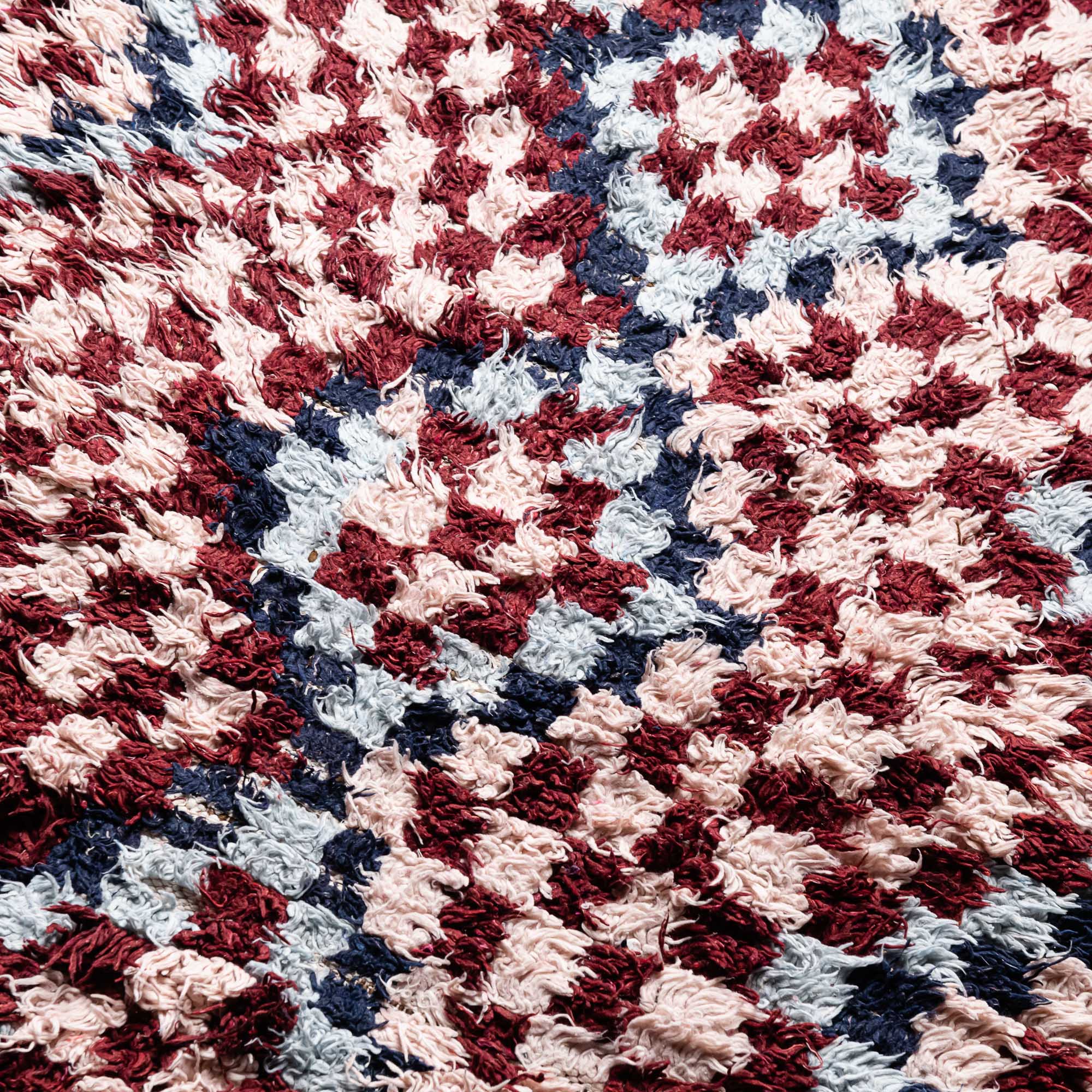 Nafisah - vintage boucherouite rug