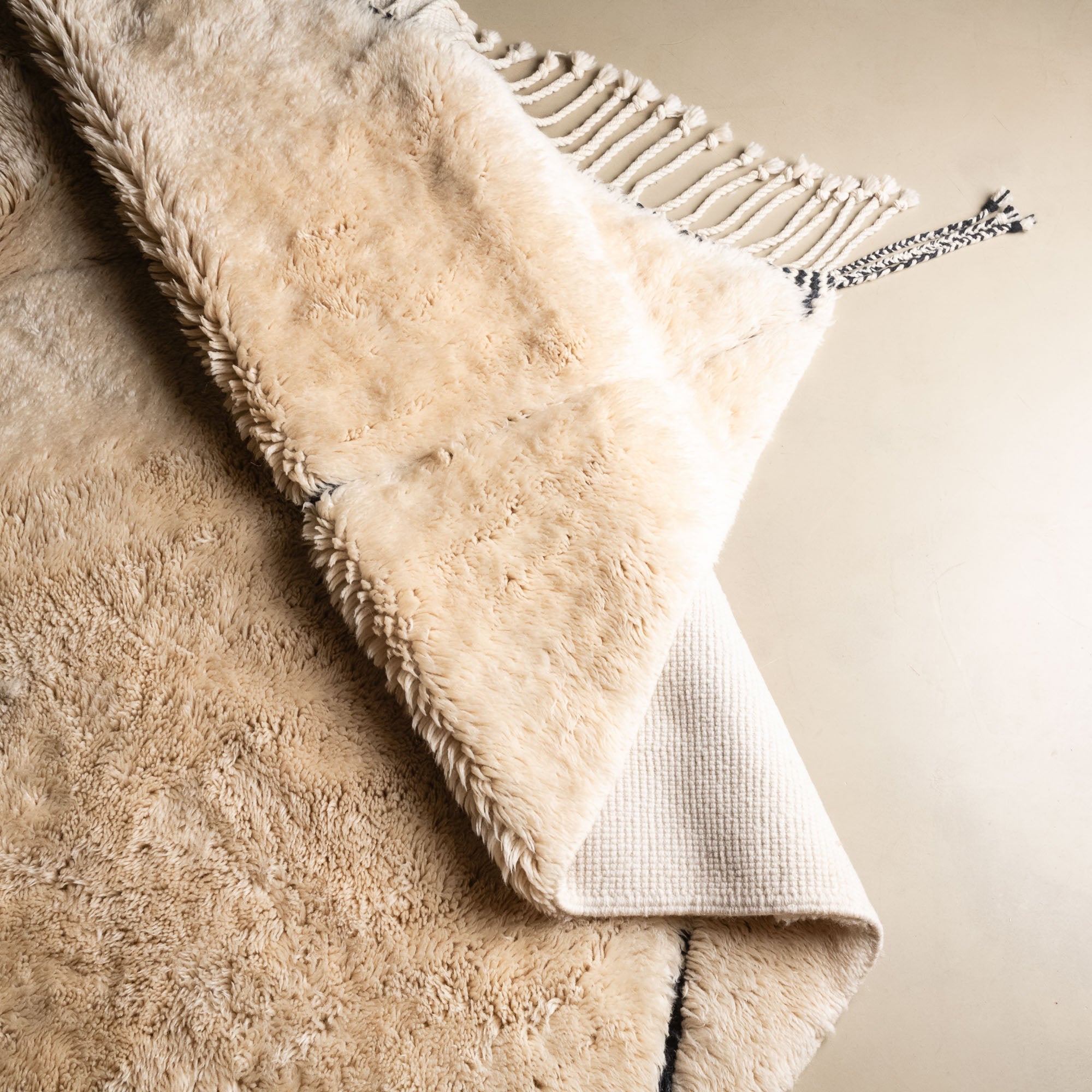 Magic Diamonds - Luxury Shag Moroccan Rug