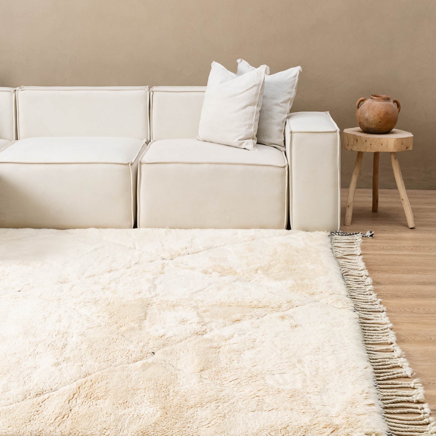 Magic Diamonds - Luxury Shag Moroccan Rug