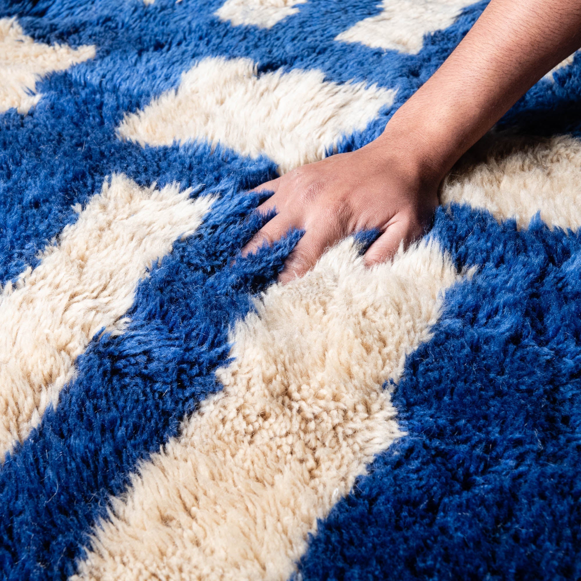 Ocean Tribe - Luxury Shag Moroccan Rug
