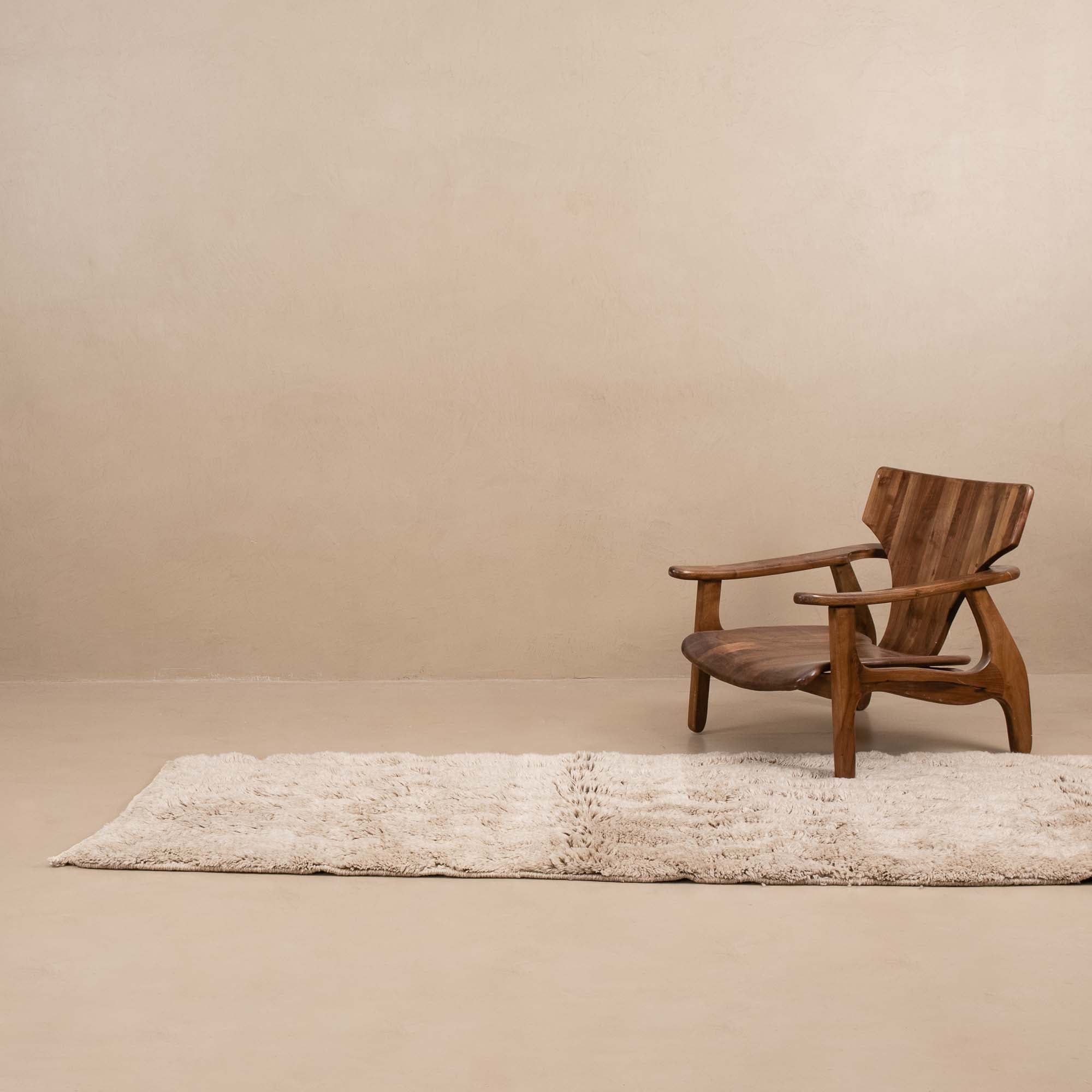 Desert Waves - Luxury Shag Moroccan Runner Rug