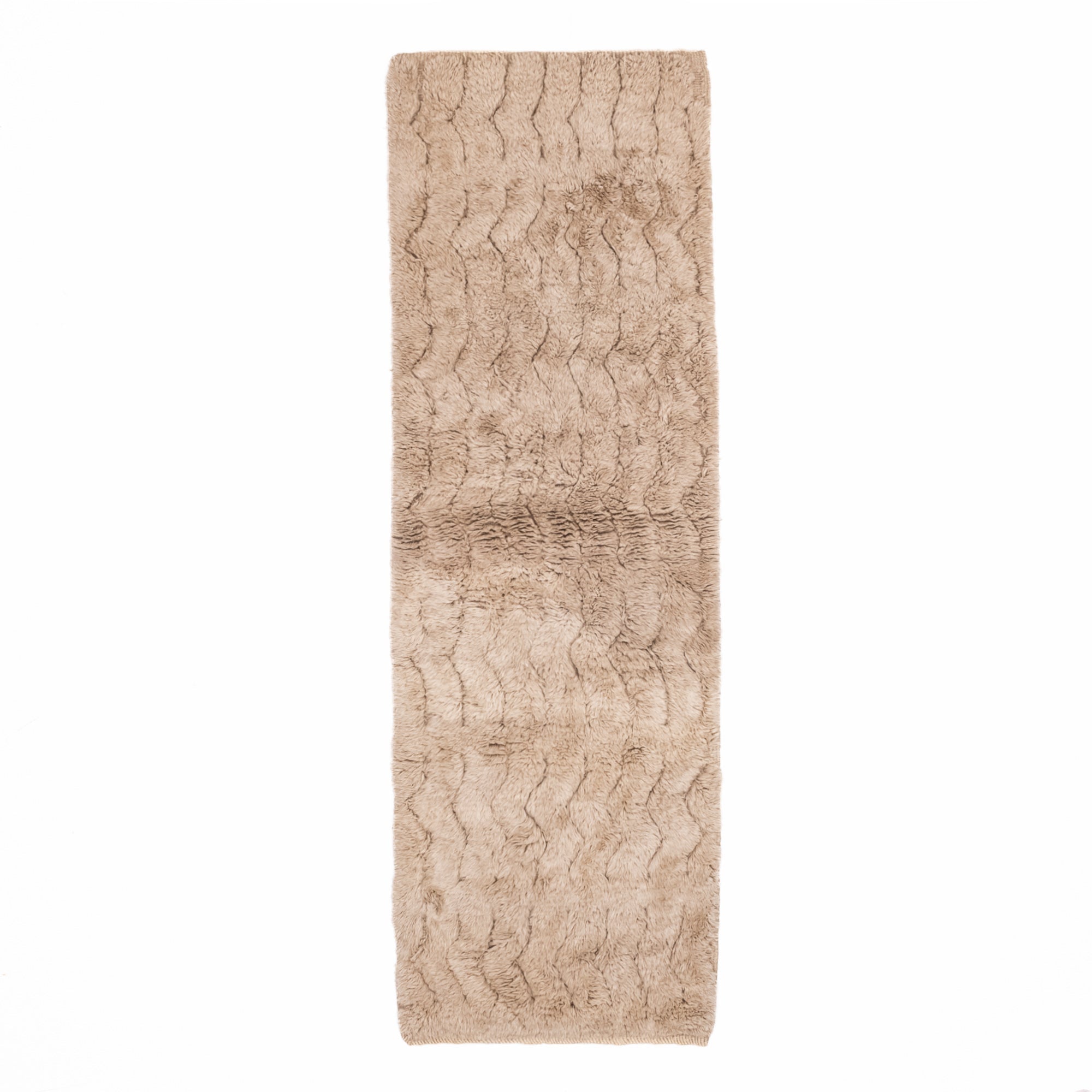 Desert Waves - Luxury Shag Moroccan Runner Rug