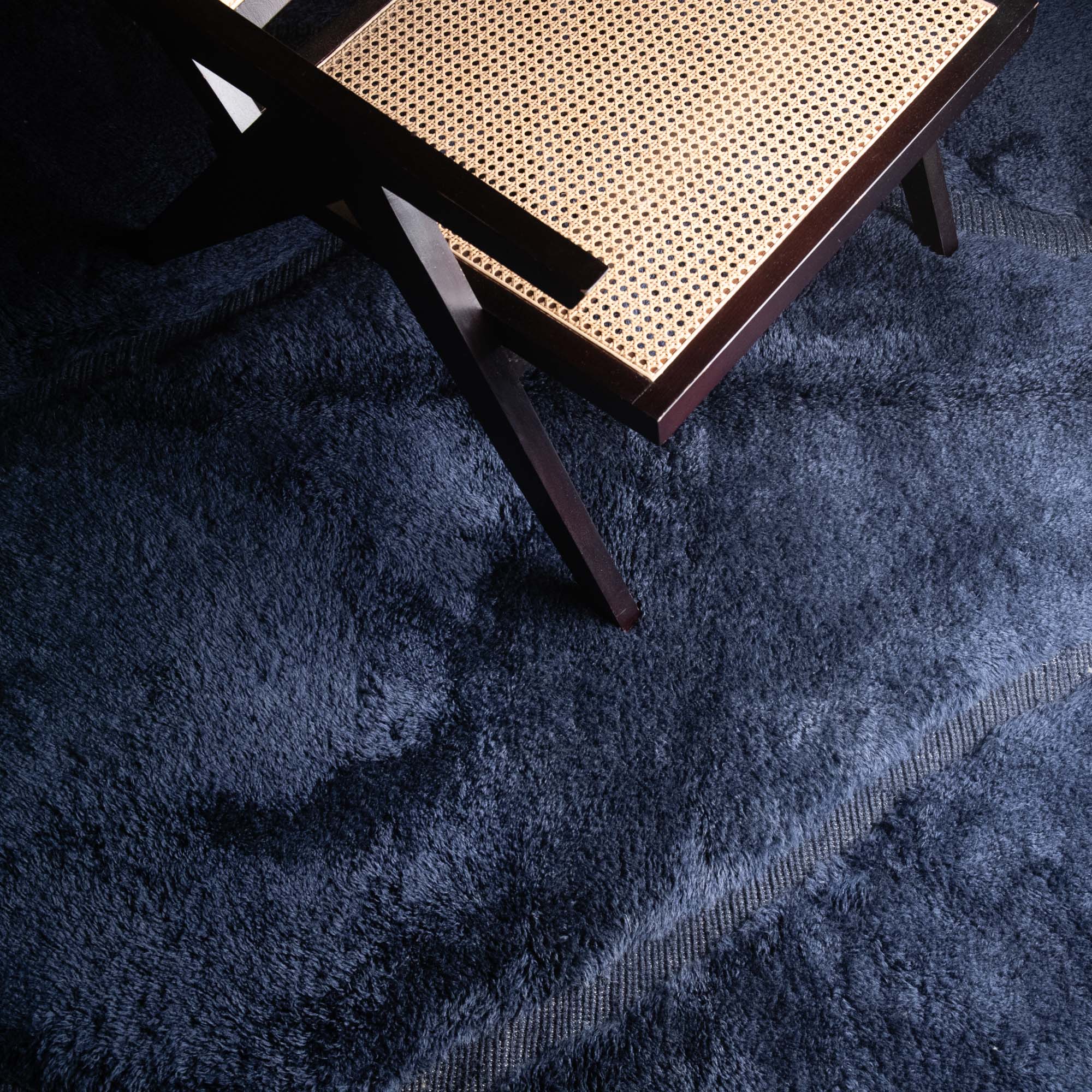 Night Sea - Luxury Shag Moroccan Rug