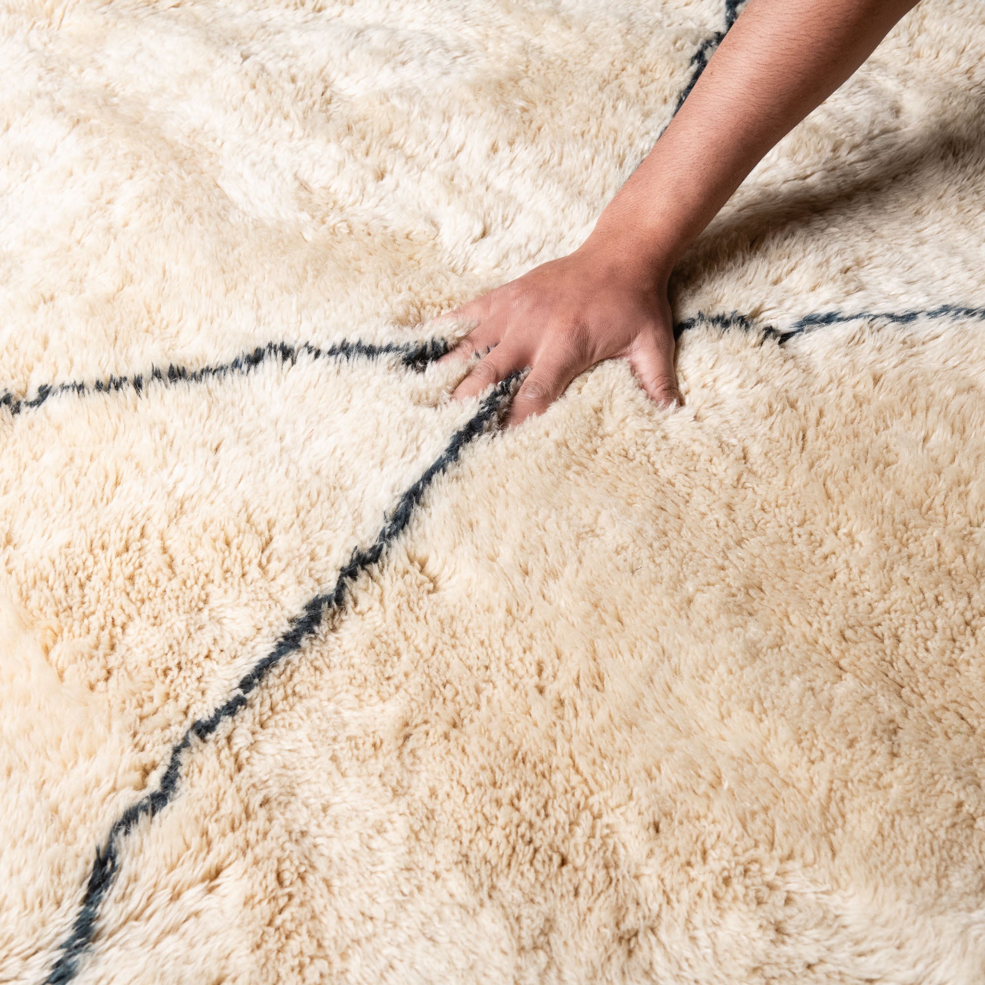 Nola - Luxury Shag Moroccan Rug