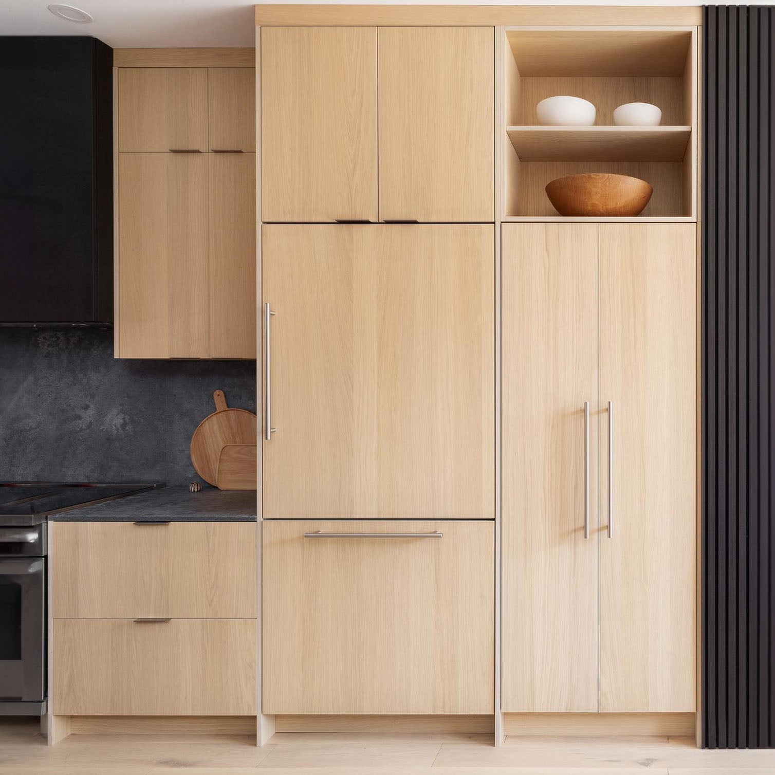 Charcoal Willow Panel