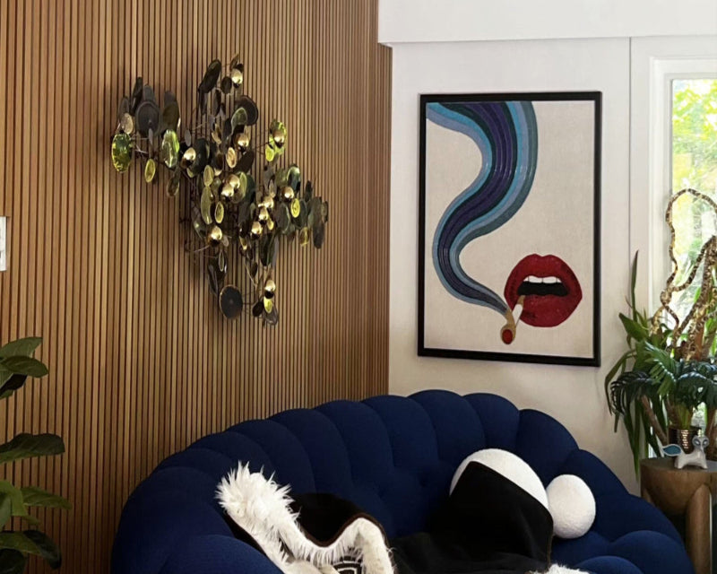 Brown Oak Willow Panel