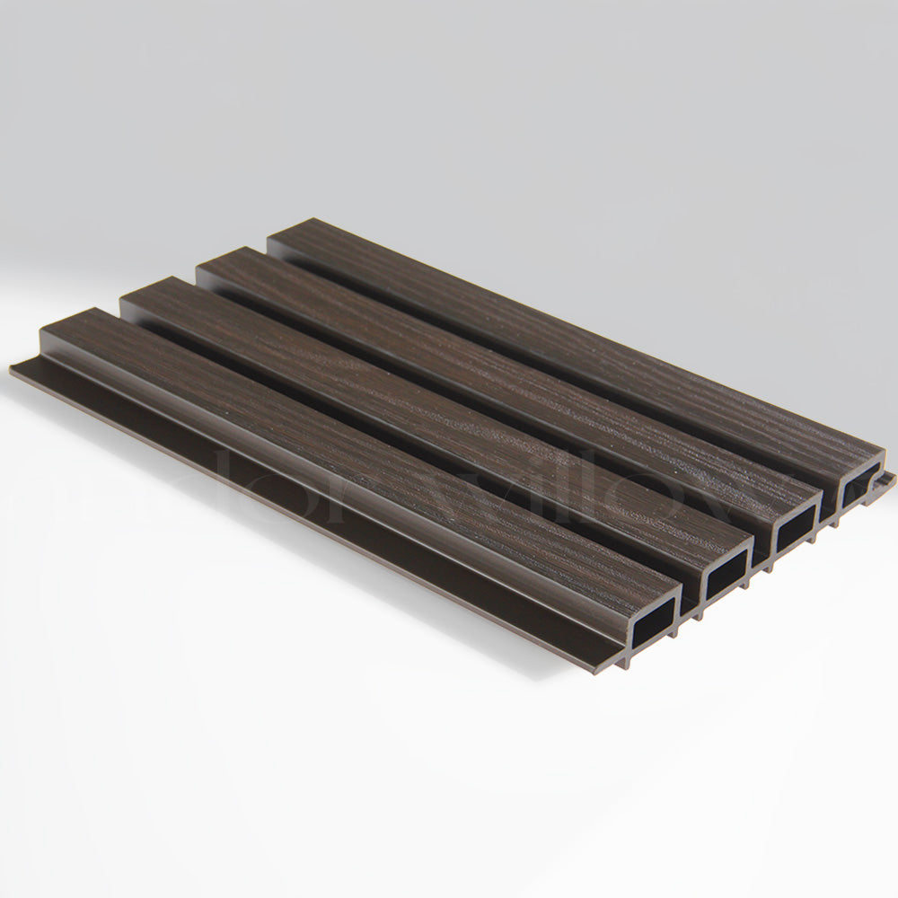Exterior Wood-Look Composite Slat Panel Samples