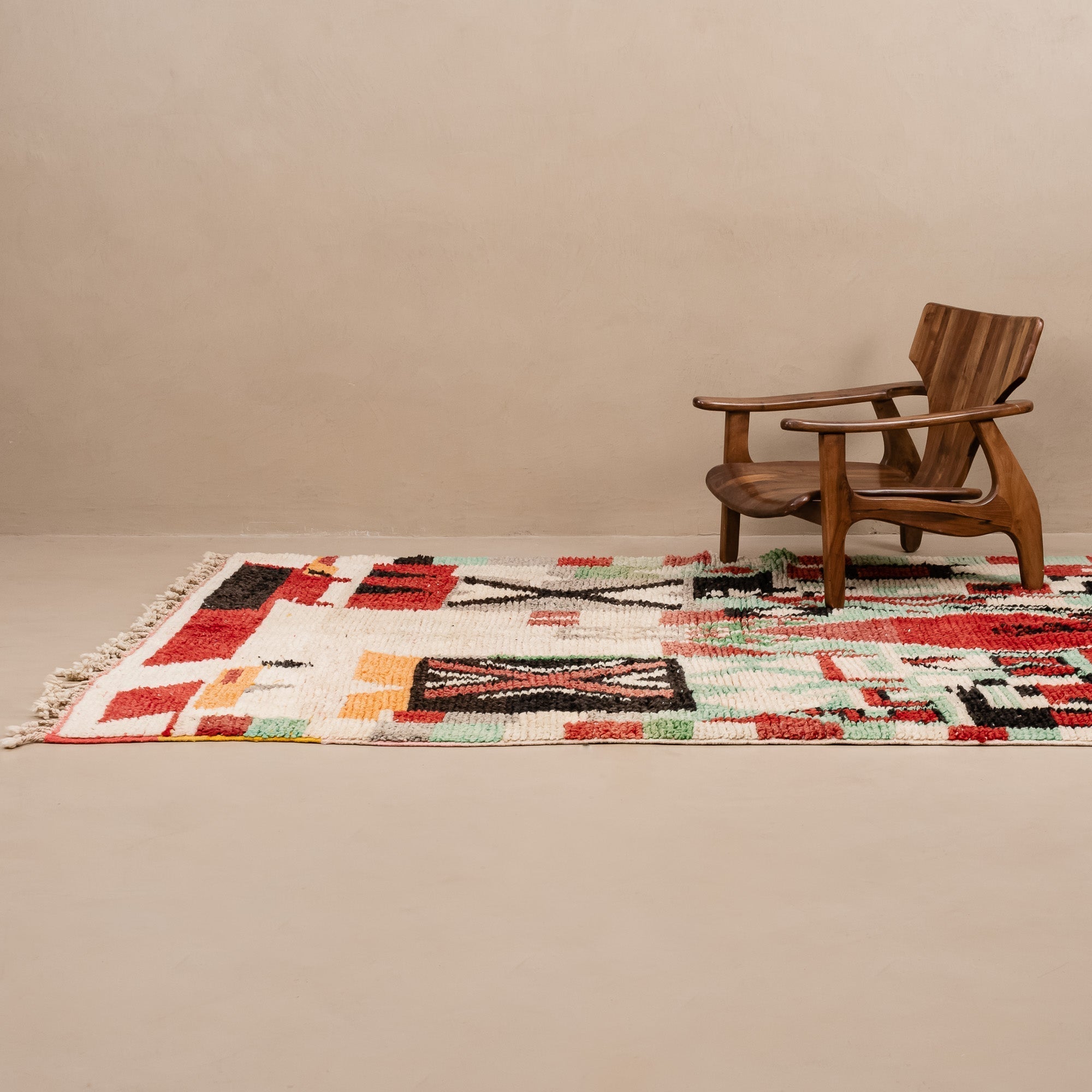 Farouk - vintage boujad rug