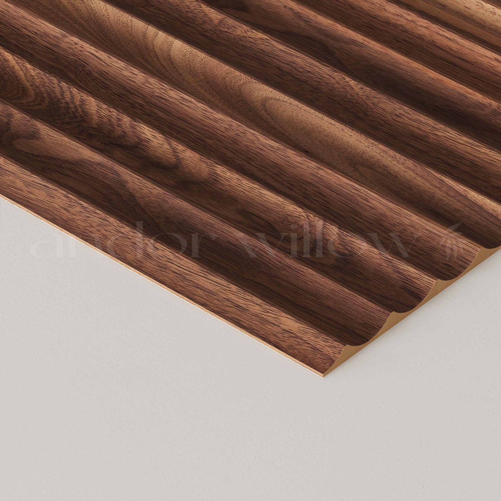 Fluted Wood Panels
