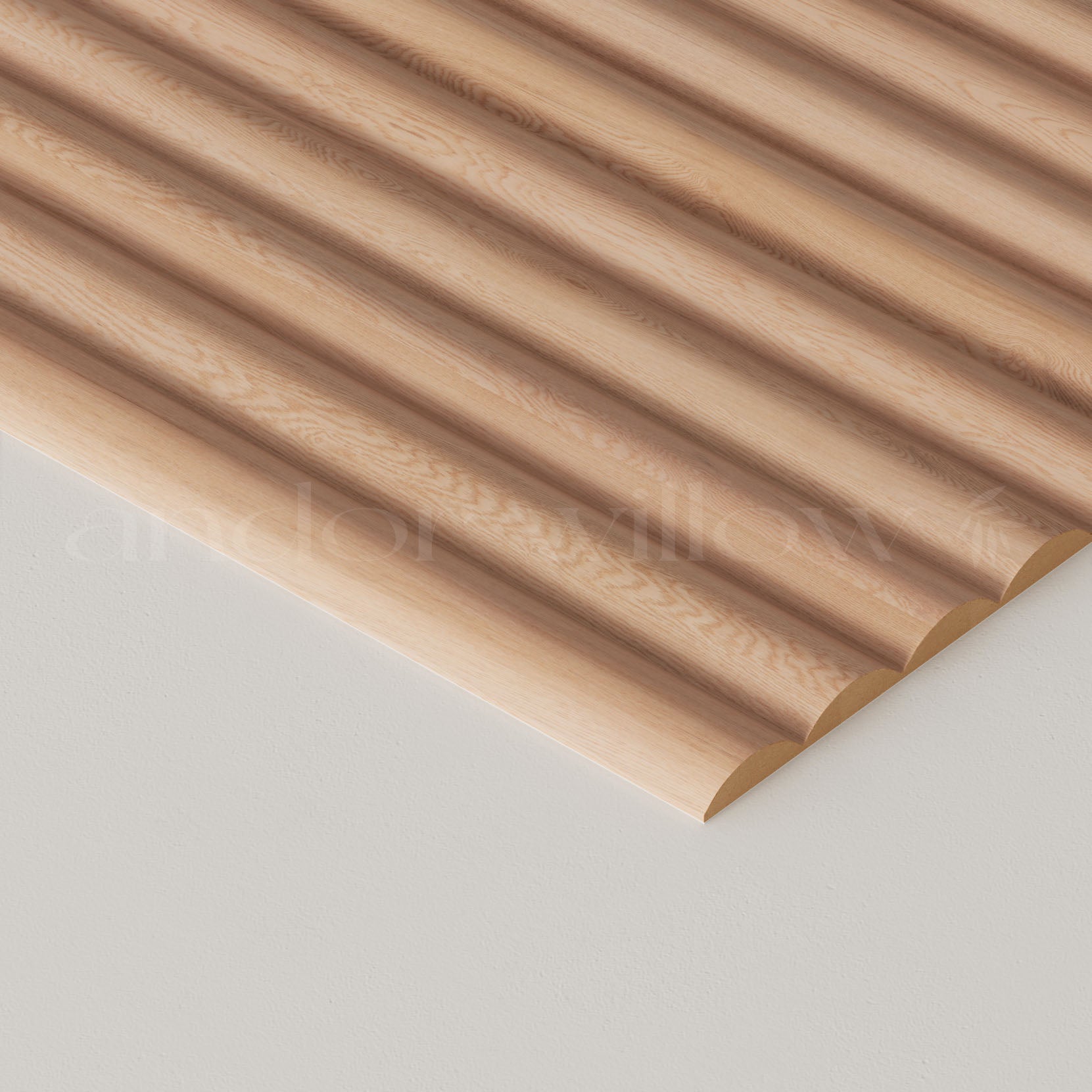 Fluted Wood Panels