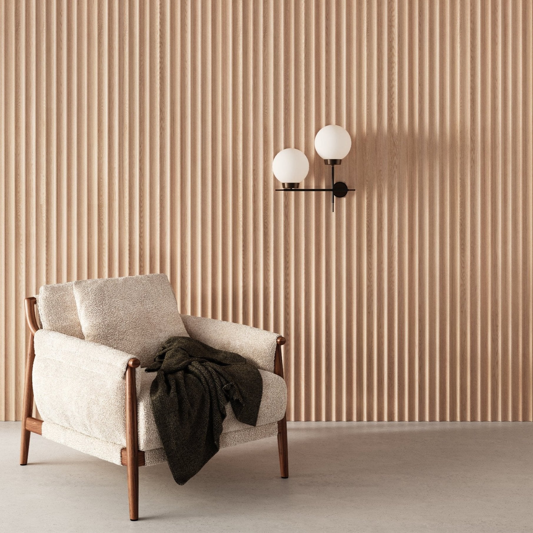 Fluted Wood Panels